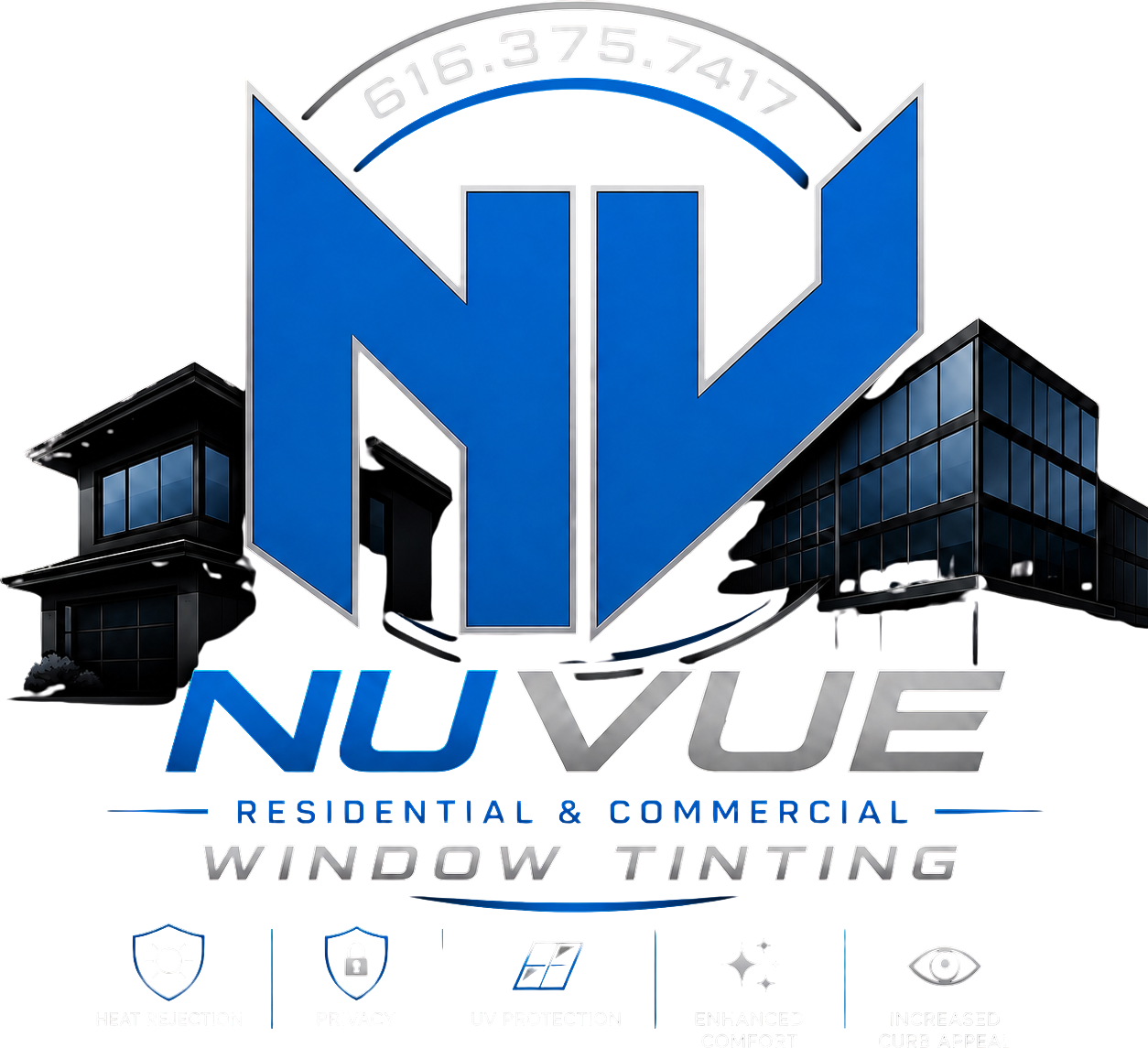 NuVue Window Tint logo