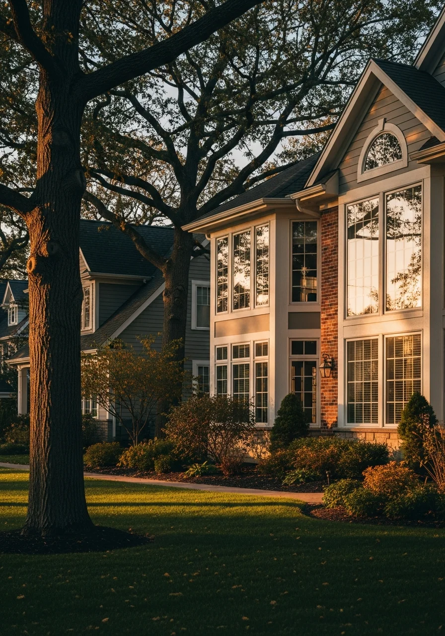 Grand Haven home with quality exterior features and waterfront community appeal.