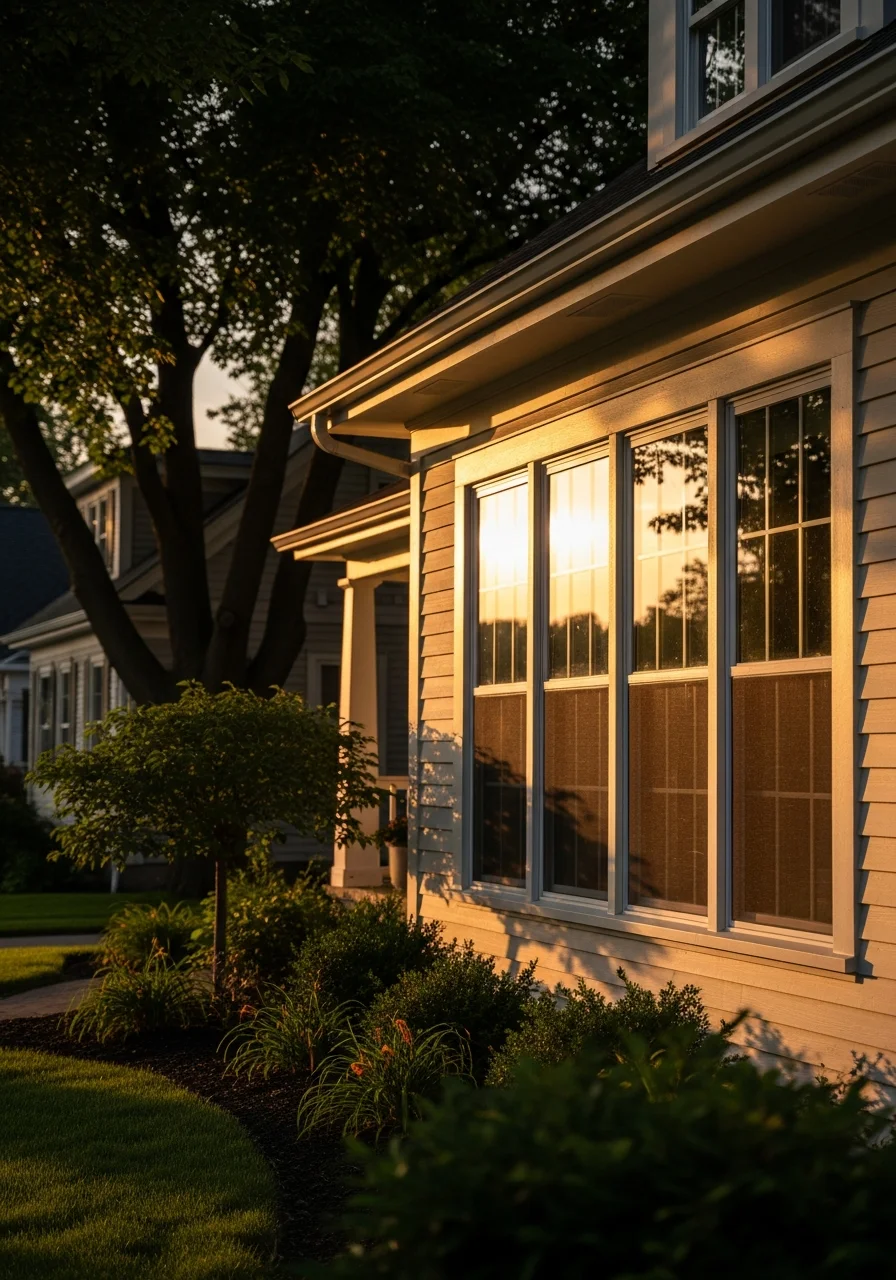 Holland home exterior with updated features and professional finishing touches.