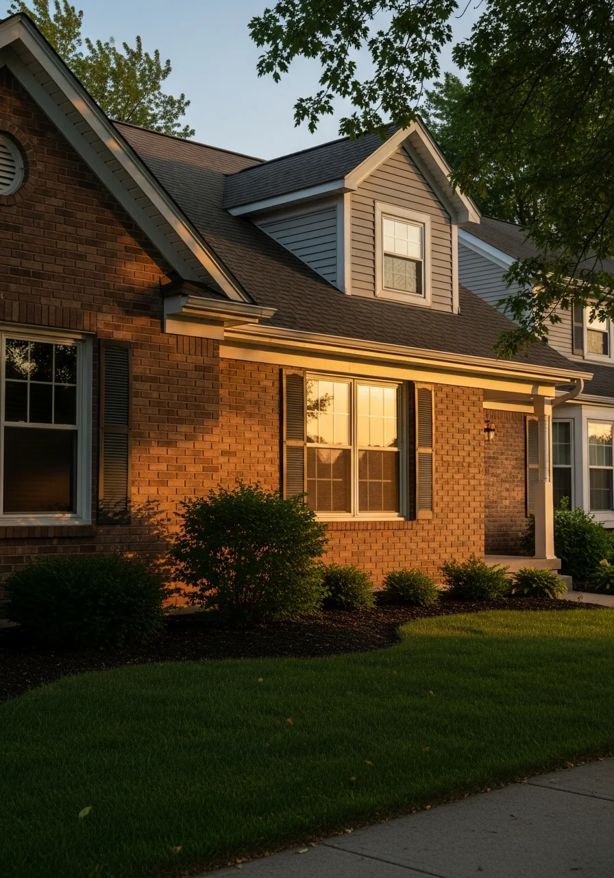 Kalamazoo home exterior with quality finishes and professional upkeep.